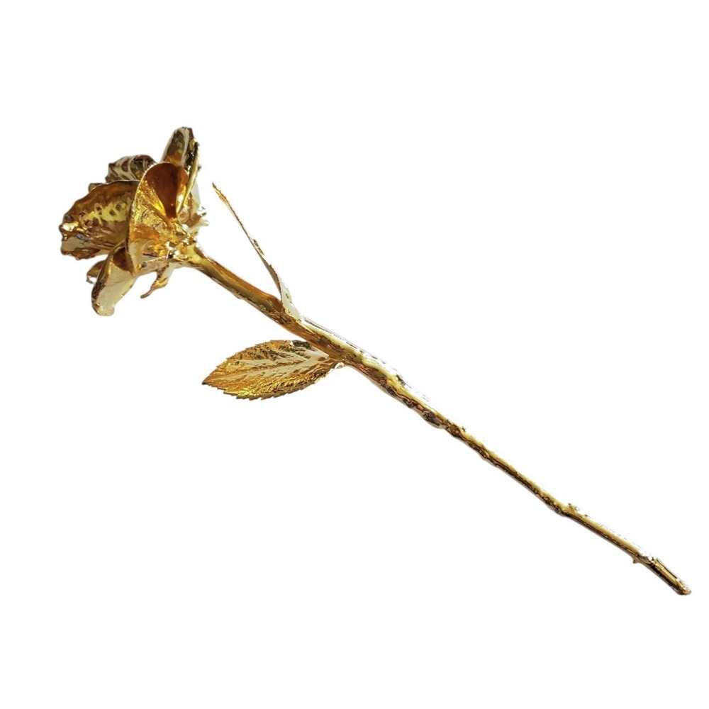 Forever Rose REAL 24K Gold Dipped Valentines Proposal Sweetest Day Romance Love
